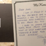 handwritten note for jane