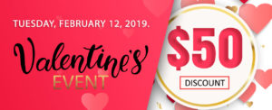 Valentines Event discount