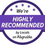 We're highly recommended badge